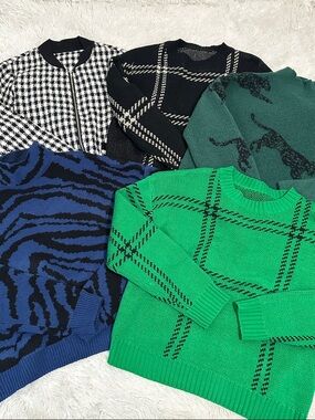 👛 Bundle of 5 SHEIN Sweaters Size S/M